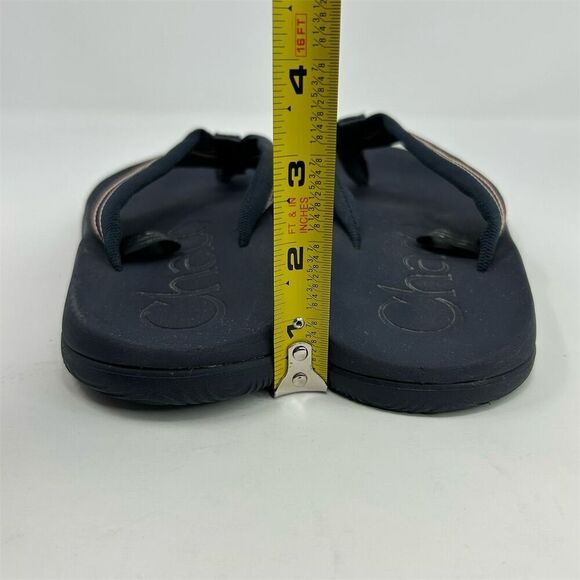 Chaco Men's Flip Flops Size 8-9 Navy Blue Casual Sandals **DIFFERENT SIZES** - Picture 8 of 13